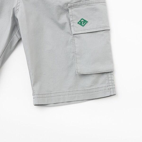 彈力府綢工裝褲