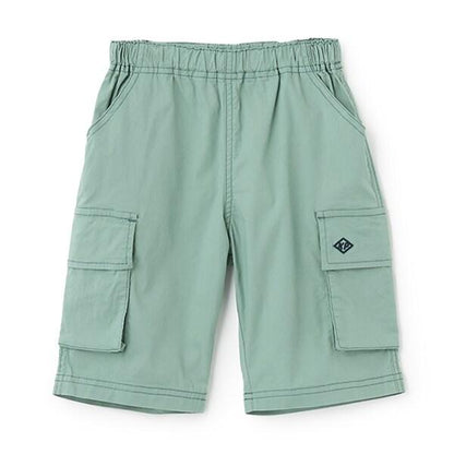 彈力府綢工裝褲