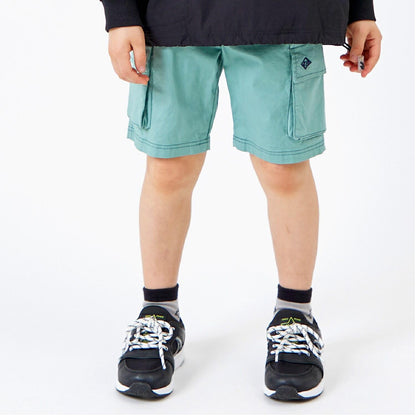 彈力府綢工裝褲