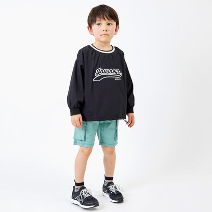 彈力府綢工裝褲