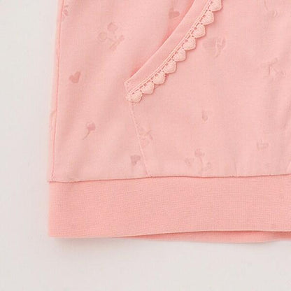 貓耳歐泊拉鍊連帽衛衣