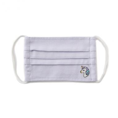 單點刺繡百褶口罩