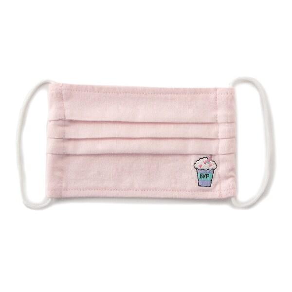 單點刺繡百褶口罩