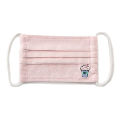 單點刺繡百褶口罩