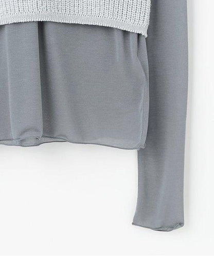 透視T恤*亮片吊帶背心套裝