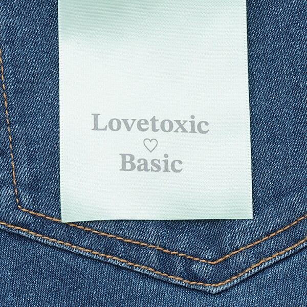 【基礎款】牛仔斜紋喇叭褲