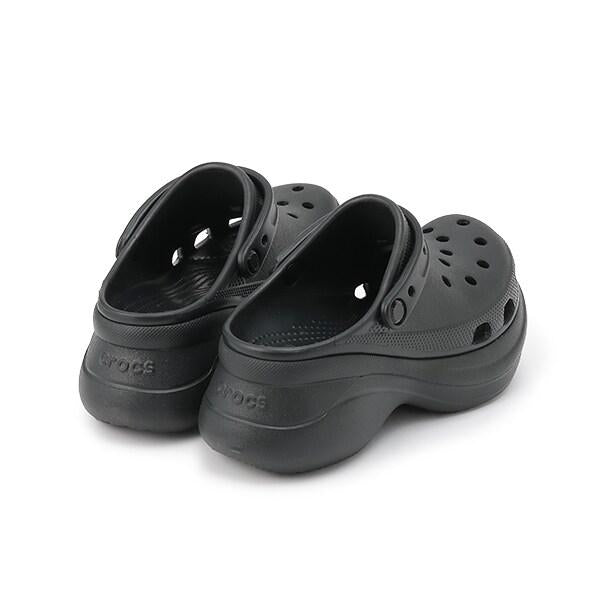 【crocs】厚底涼鞋