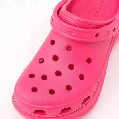 【crocs】厚底涼鞋