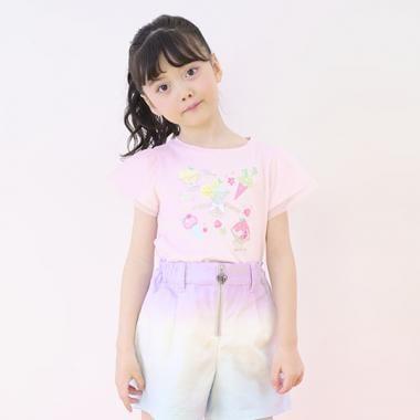 水果雪葩貼布繡短袖T恤