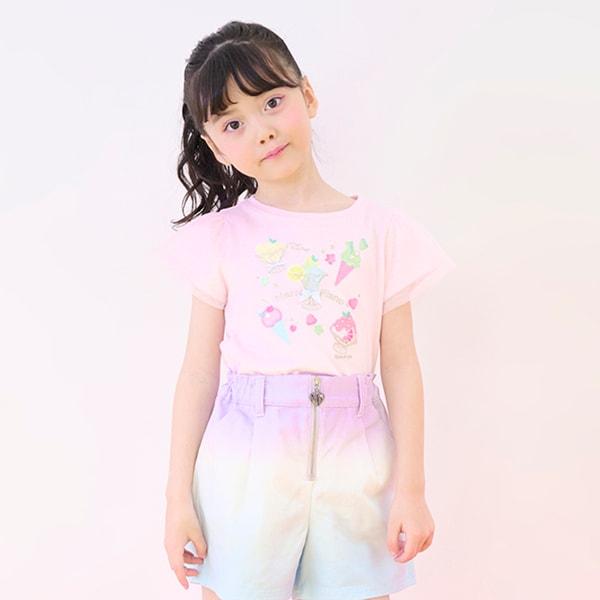 水果雪葩貼布繡短袖T恤