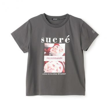 漿果冰淇淋印花T恤