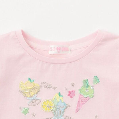 水果雪葩貼布繡短袖T恤