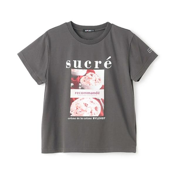 漿果冰淇淋印花T恤