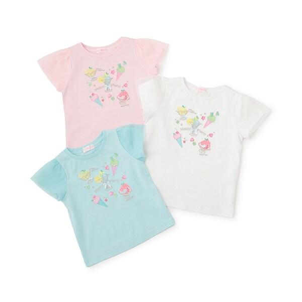 水果雪葩貼布繡短袖T恤