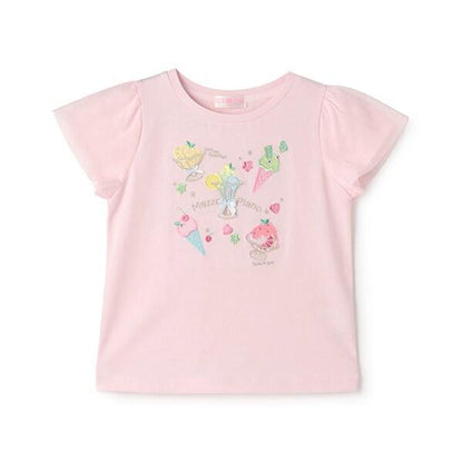 水果雪葩貼布繡短袖T恤