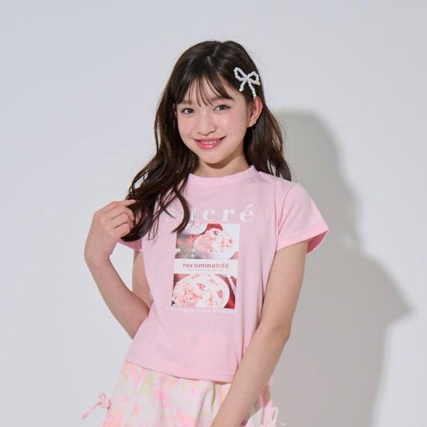 漿果冰淇淋印花T恤