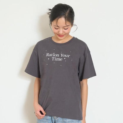 【7days】【GOODPRICE】【純棉100%】字母水鑽T恤