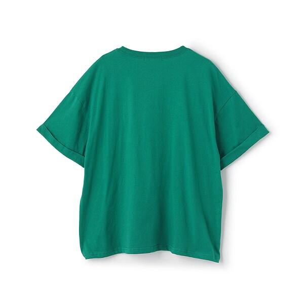 【7days】【純棉100%】字母印花寬鬆T恤