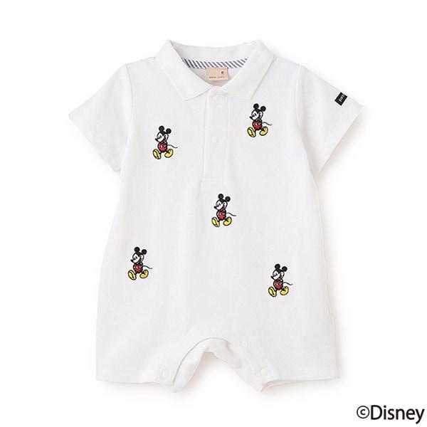 【《迪士尼》】刺繡翻領連體衣