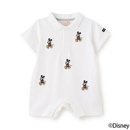 【《迪士尼》】刺繡翻領連體衣