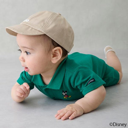 【《迪士尼》】刺繡翻領連體衣