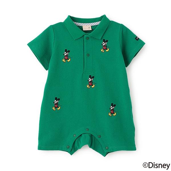【《迪士尼》】刺繡翻領連體衣