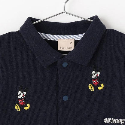 【《迪士尼》】刺繡翻領連體衣