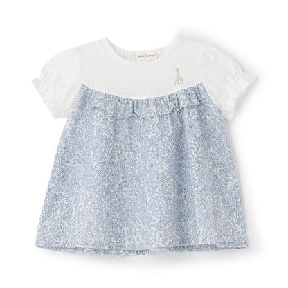 小花圖案長款上衣