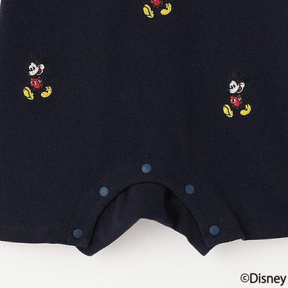 【《迪士尼》】刺繡翻領連體衣