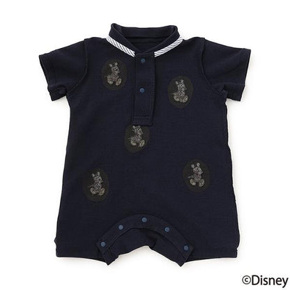 【《迪士尼》】刺繡翻領連體衣