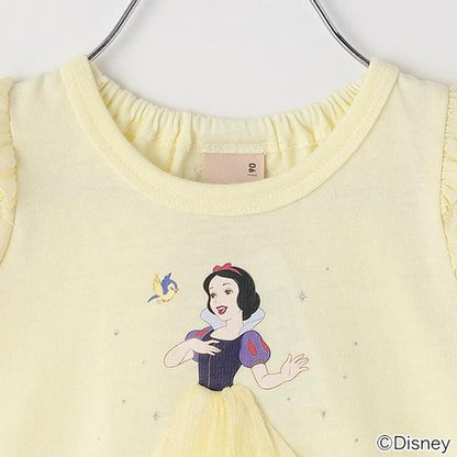 【《迪士尼》】袖部網紗圖案T恤