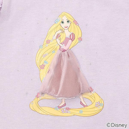 【《迪士尼》】袖部網紗圖案T恤