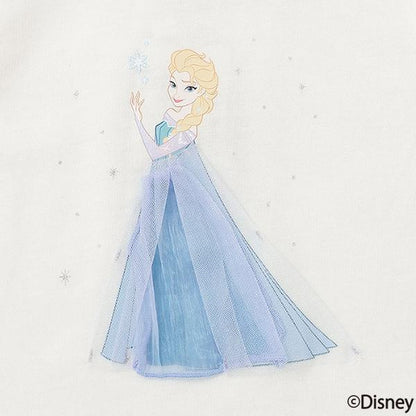 【《迪士尼》】袖部網紗圖案T恤