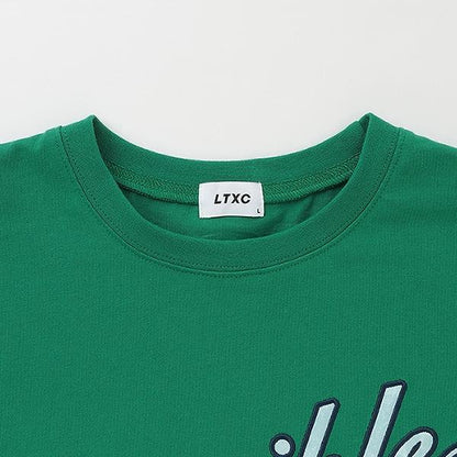 【LTXC】【GOODPRICE】【100%純棉】多款字母拼接短袖T恤