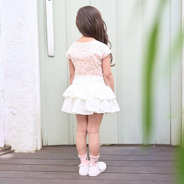 花卉印花超短上衣