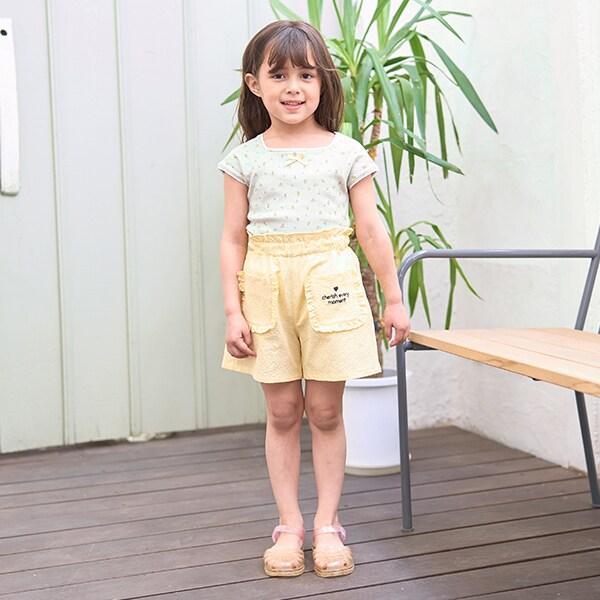 花卉印花超短上衣