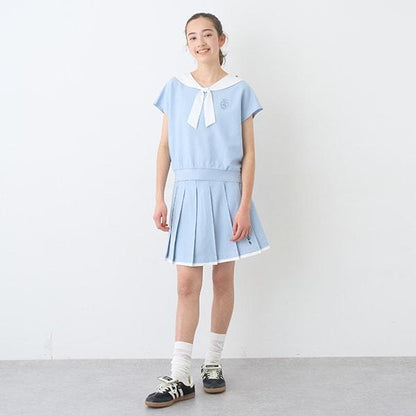 【Cuugal刊載】剪裁牛仔百褶裙褲