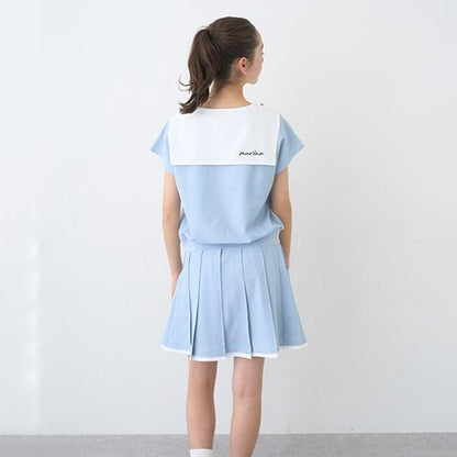 【Cuugal刊載】剪裁牛仔百褶裙褲