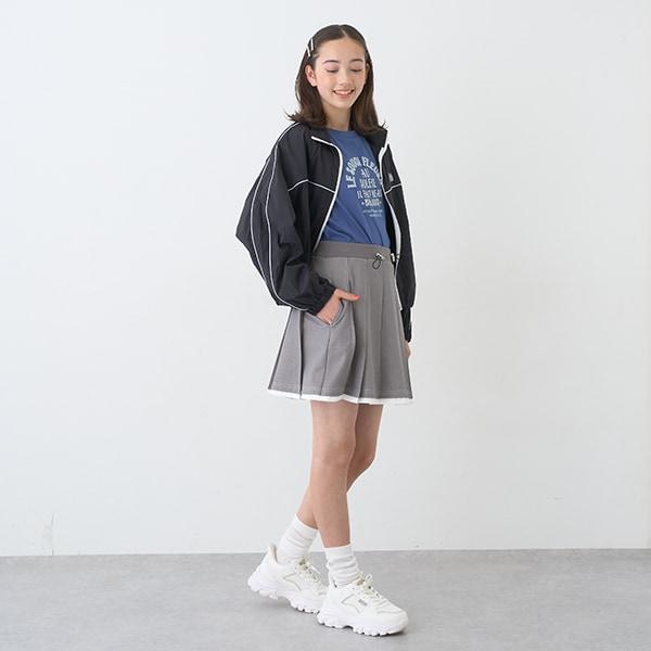 【Cuugal刊載】剪裁牛仔百褶裙褲