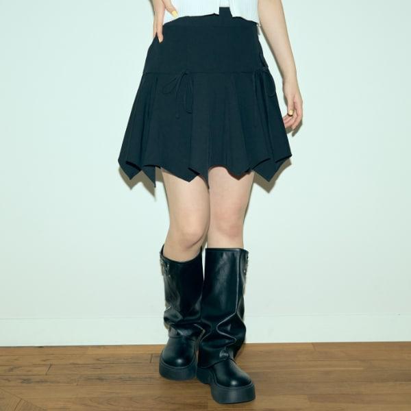 不對稱下襬半身裙