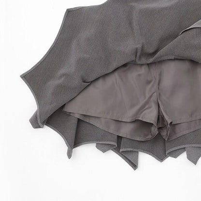 不對稱下襬半身裙