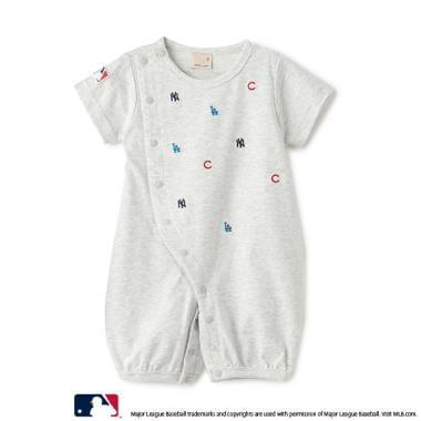 【MLB】球隊刺繡2WAY連體衣