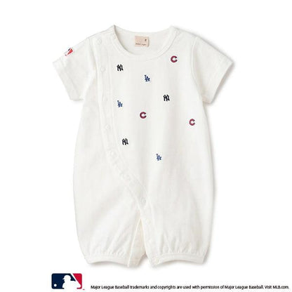 【MLB】球隊刺繡2WAY連體衣