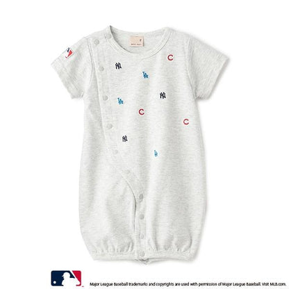 【MLB】球隊刺繡2WAY連體衣
