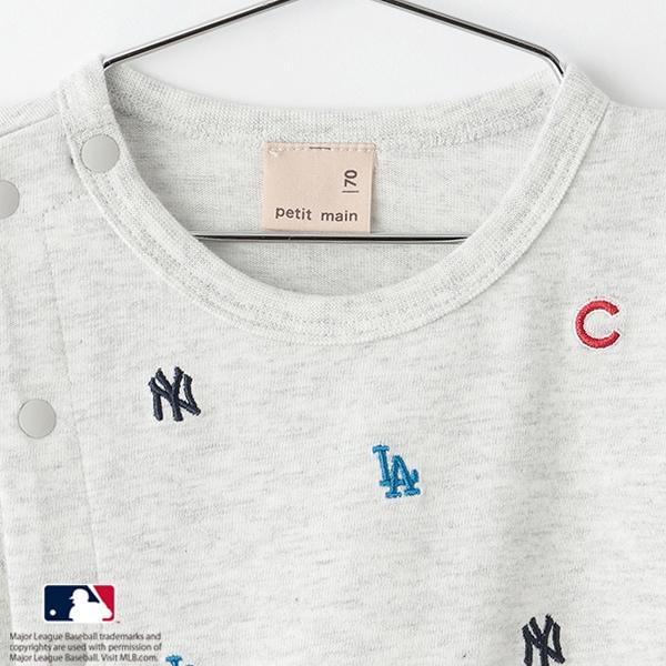【MLB】球隊刺繡2WAY連體衣