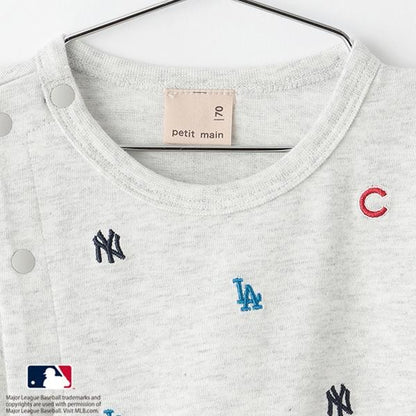 【MLB】球隊刺繡2WAY連體衣