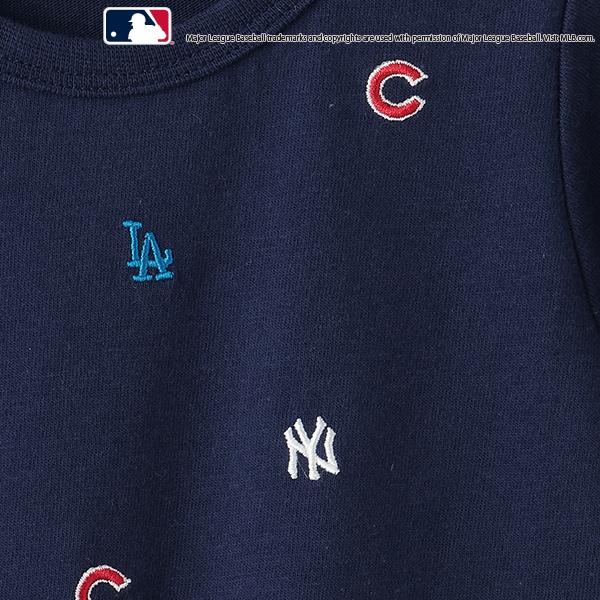 【MLB】球隊刺繡2WAY連體衣