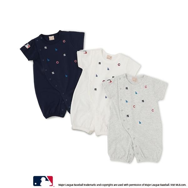 【MLB】球隊刺繡2WAY連體衣