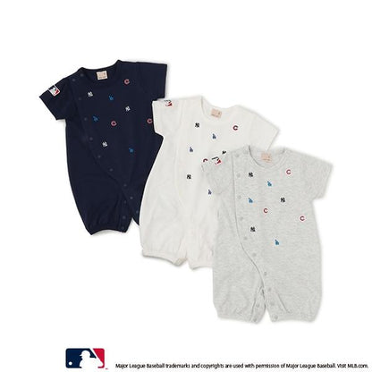【MLB】球隊刺繡2WAY連體衣