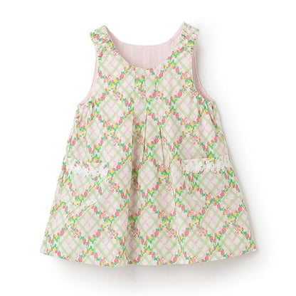 草莓圖案雙面穿連衣裙（80-130cm）